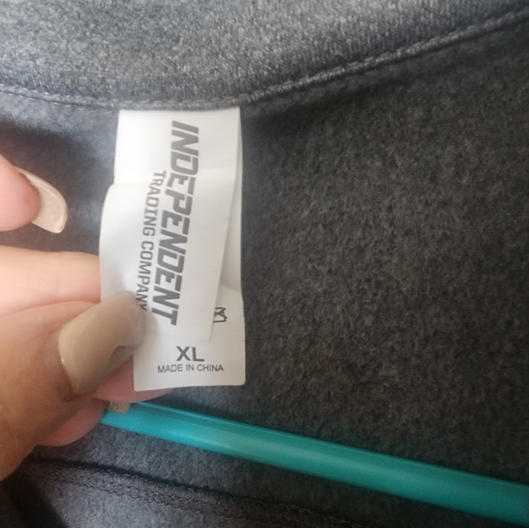 Gray running jacket with back pocket. Xl - Picture 2 of 5